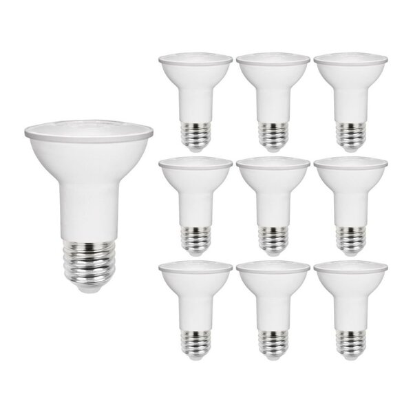 10 Lâmpadas Led Stella Par 20 Eco 5,5w E27 Bivolt 4000k Luz N