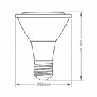 10 Lâmpadas Led Taschibra Par 20 Ip20 7w E27 Bivolt 4000k Luz