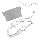 10 Metros Corrente Persiana C/clips Para Uso No Envelope