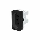 10 Módulo Tomada Fame Habitat Black 2p+t 10a Preto