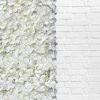 10 Moldura de Flores Artificiais 60x40cm Placas para Parede c