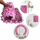 10 Moldura de Flores Artificiais 60x40cm Placas para Parede c