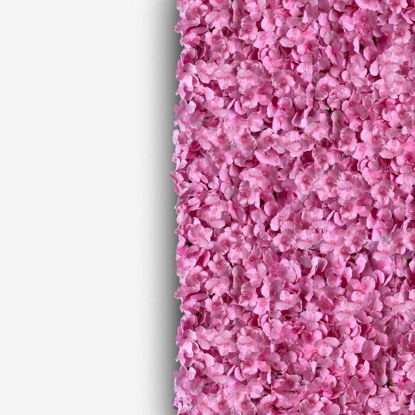 10 Moldura de Flores Artificiais 60x40cm Placas para Parede c