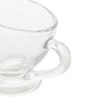 10 Molheiras De Cristal Lyor 180ml Alça Servir Azeite Molho