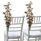 10 Mosquitinhos Artificiais Vermelho Durável Para Decorações