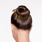 10 Mosquitinhos Artificiais Vermelho Durável Para Decorações