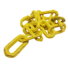 10 Mt Corrente Plástica Isola Calha Chuva Elo G Amarela