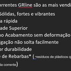 10 Mt Corrente Plástica Isolamento Calha Chuva Elo Grande Bra