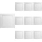 10 Painel De Led Save Energy Quadrado De Embutir 25w Bivolt B