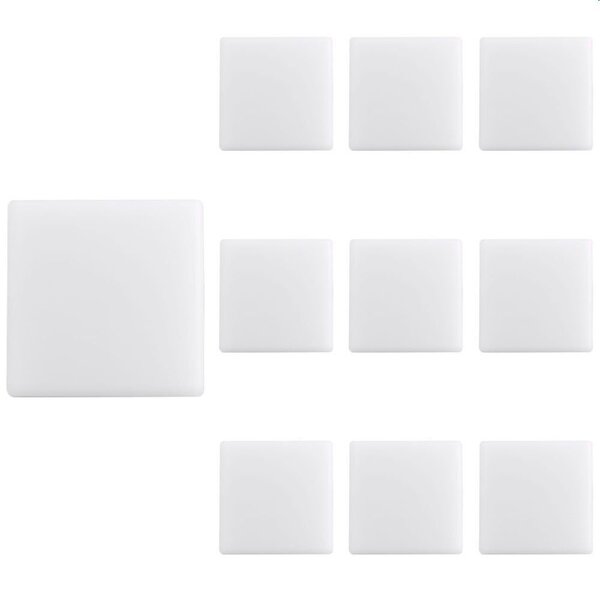 10 Painel De Led Taschibra Frameless Quadrado Sobrepor 36w Bi