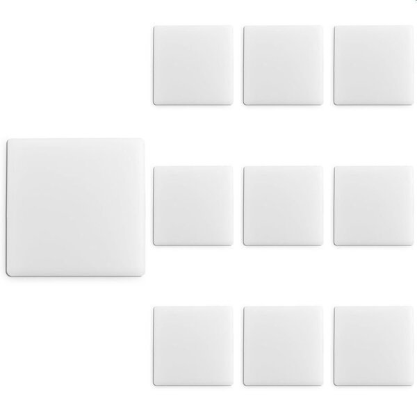 10 Painel De Led Taschibra Frameless Quadrado Sobrepor/embuti