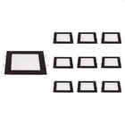 10 Painel De Led Taschibra Quadrado Lux De Embutir 18w Bivolt