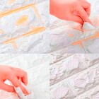 10 Painel Papel De Parede 3d Tijolinho Autocolante Relevo Pro