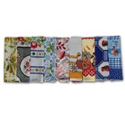 10 Pano De Prato Copa Cozinha Estampadão 40x65