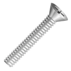 10 Pç Parafuso Máquina Inox Cabeça Chata Phillips M6 X 20mm