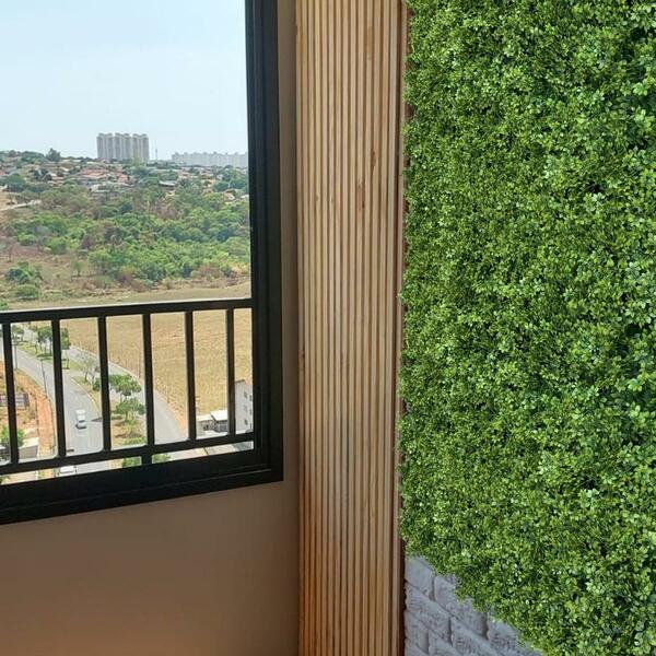 10 Peças De Grama Artificial 60x40 Máxima Qualidade E Ótimo P