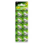 10 Pilha Gp Super Lr1130 189 Lr54 Bateria Alcalina 1 Cartela