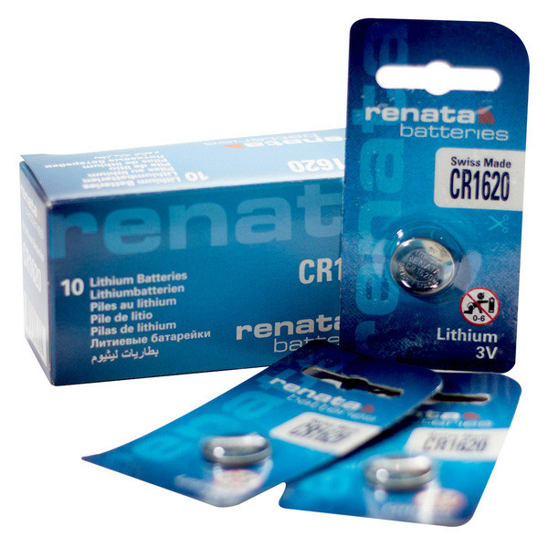10 Pilhas Baterias 1620, Relógios 3v Renata Cr1620 Original