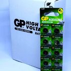 10 Pilhas Gp Super Lr1120 191 Lr55 Bateria Alcalina 1 Cartela