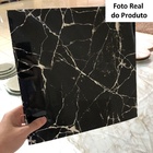 10 Piso Marmore De Espuma Revestimento Autocolante Preto 30x3