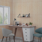 10 Placas 3d Espuma Autocolante 70x70cm Amadeirado Carvalho 4