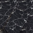 10 Placas Adesiva Parede Piso Painel Mármore Preto Vinílico P