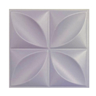 10 Placas Decorativas Revestimento De Parede Pvc 3d - Pétalas