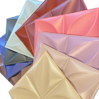 10 Placas Decorativas Revestimento De Parede Pvc 3d - Pétalas