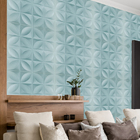 10 Placas Decorativas Revestimento De Parede Pvc 3d - Pétalas