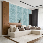 10 Placas Decorativas Revestimento De Parede Pvc 3d - Pétalas