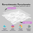 10 Placas Revestimento Porcelanato Mármore Branco Laminado 25
