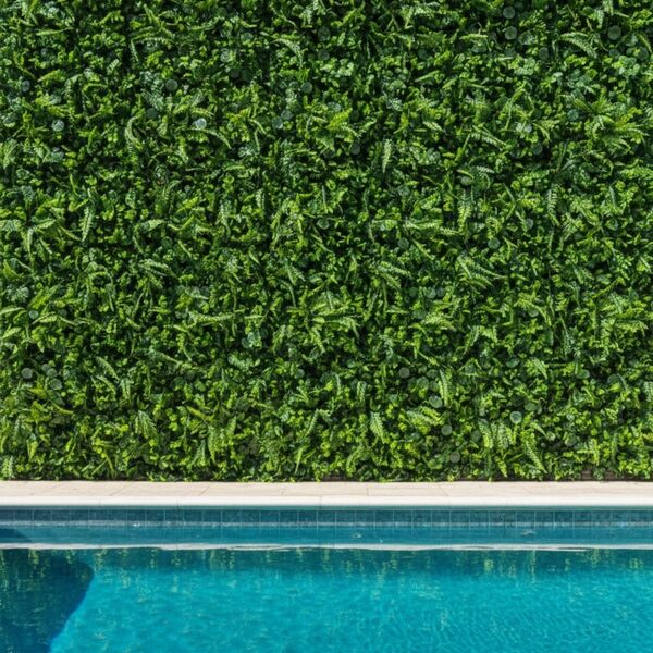 10 Placas Samambaia E Eucalipto Artificial Para Jardim Vertic