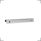 10 Puxadores De Gaveta Slim Alumínio Tito C/ Parafusos 125mm