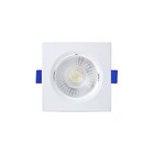 10 Spot De Led Blumenau Slim Quadrado 6w Bivolt 3000k Luz Ama