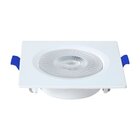10 Spot De Led Blumenau Slim Quadrado 6w Bivolt 3000k Luz Ama