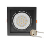 10 Spot Embutir De Led Recuado Quadrado Nordecor Ar111 Gu10 P