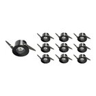 10 Spots De Embutir Para Móvel Nordecor Elysa Redondo Led 1w