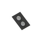 10 Spots De Embutir Plano Save Energy Para 2 Lâmpadas Mr16 Gu