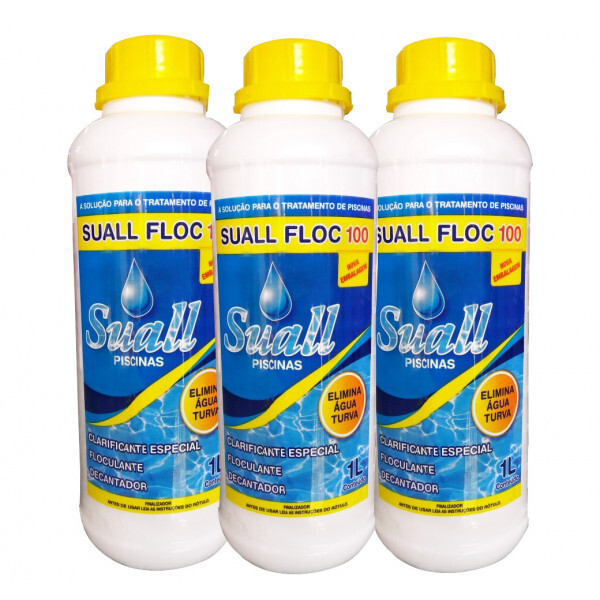 10 Suall Floc 100 Clarificante 1 Litro Suall