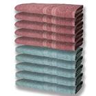 10 Toalhas Super Felpudas Grande E Grossa 80x150 5 Verde 5 Ro