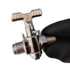 10 Torneira Ramal Para Fogão Industrial + 10 Injetores 0,60