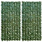 10 Treliças Com Plantas Artificiais Realista Folhagem De Hera