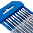 10 Un Eletrodo De Tungstênio 0,8% De Zircônio Ponta Branca 3,