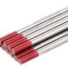 10 Un Eletrodo De Tungstênio 2% Tório Ponta Vermelha 1,6mm