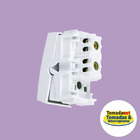 10 Un Módulo Interruptor Simples 10a/250v Fame Elegance 250v