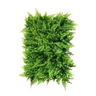 10 Unid. Placa De Folhagem Mista Premium Artificial 60 Cm X 4