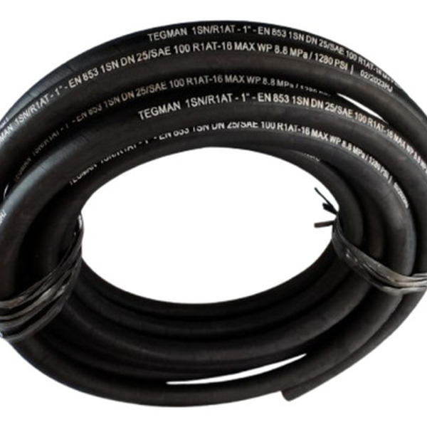 10m Mangueira Hidráulica 1' R1at 1 Trama De Aço Alta Pressão