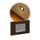 10x Balizador Embutir Parede Escada Caixa 4x2 MARROM St1314