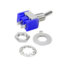 10x Chave Alavanca 2 Polos On/off Mts-101 (kit Com 10 Peças)