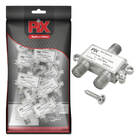 10x Chave Divisor De Antena 2 Saídas 5-900mhz Tv Digital - Pix